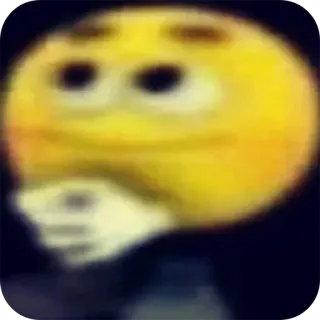 🙂 9221e472 emoji, meme, seringai, bingung, ekspresi, lucu whatsapp sticker