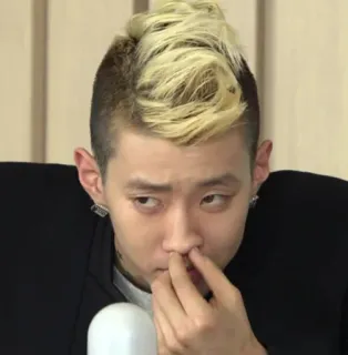 🤧 8ced75bf 男人, 人, 肖像, 韩国, 发型, 脸 telegram sticker