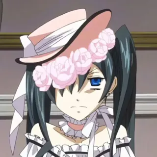 ♥️ 5ece1585 Ciel Phantomhive Black Butler Anime, Manga, Ciel, Phantomhive, Black Butler, Cartoon telegram sticker
