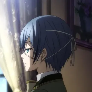 ♥️ 97b802f2 Ciel Phantomhive Black Butler Anime, Ciel Phantomhive, Black Butler, Personage, Manga telegram sticker