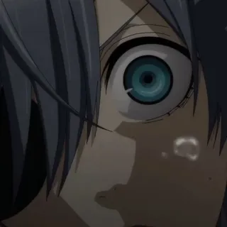 ♥️ f000fcc8 anime, close-up, oog, personage telegram sticker