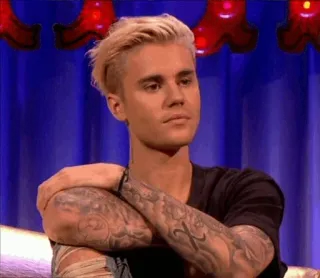 😐 300a6231 Justin Bieber นักร้อง, คนดัง, ป๊อปสตาร์, จัสติน บีเบอร์ telegram sticker