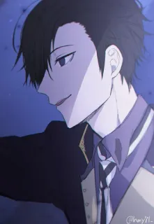 😶 13f6fb90 @hany71_ Anime, Manga, Pria, Karakter, Seni, Ilustrasi whatsapp sticker