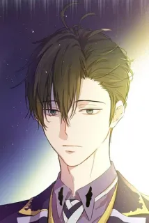 😶 9f5b7e1c pria, anime, kartun, ganteng, potret whatsapp sticker