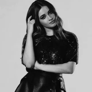 🕊 5f514342 woman, portrait, fashion, black and white, person, girl, actress telegram sticker