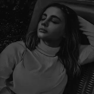 🕊 7cd16412 woman, portrait, girl, person, grayscale, female telegram sticker