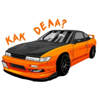 JDM Cars telegram stickers