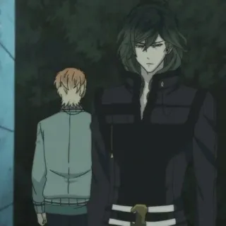 🌲 0646f297 anime, male, serious, characters whatsapp sticker