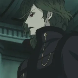 🌲 35e73eab anime, gothic, character, male, dark, manga, vampire whatsapp sticker