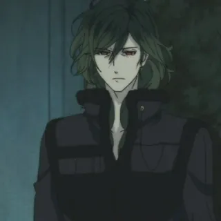 🌲 3f8b6709 anime, man, character, dark hair, anime style whatsapp sticker