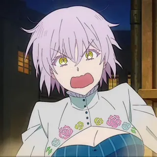 🌸 e1e5ad94 อนิเมะ, การ์ตูน, ผู้หญิง, โกรธ, ภาพเหมือน telegram sticker