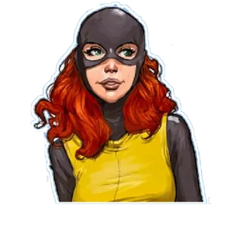 😊 593a46d4 Jean Grey x-men, marvel, comics, super-héros, mutant, cheveux roux, jean grey telegram sticker