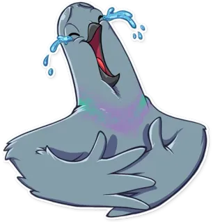 😂 2cabe42d 鸽子, 笑, 哭, 鸟, 表情符号, 贴纸, 眼泪 telegram sticker