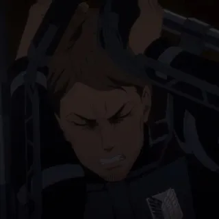 🐎 341ec0db Attack on Titan Anime, Atak Tytanów, Żołnierz, Wojsko, Jean Kirstein, Postać telegram sticker