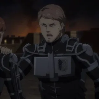 🐎 8d96568a Attack on Titan Anime, Atak Tytanów, Wojsko, Żołnierz, Przemoc, Akcja, Wojna telegram sticker