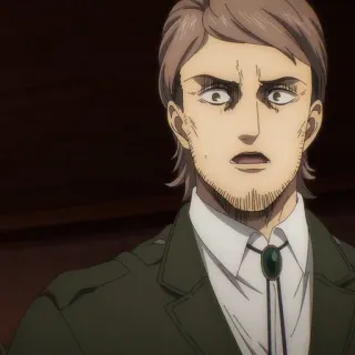 🐎 bfe4d84a Jean Kirstein Attack on Titan Anime, Atak Tytanów, Jean Kirstein, Postać, Animacja telegram sticker