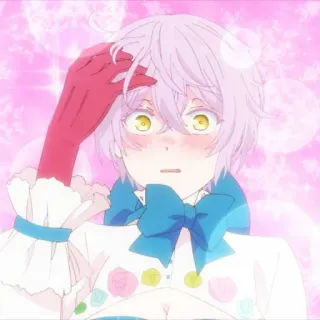 🥰 ec8b89f2 Anime, Sonrojo, Personaje, Lindo, Ilustración, Kawaii telegram sticker