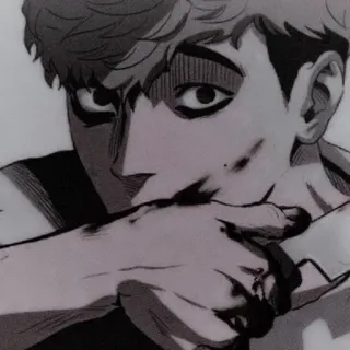 🗞 1c5d1c17 Yoon Bum Killing Stalking Manhwa, Terror, Crime, Perseguição, Yoon Bum, Killing Stalking telegram sticker