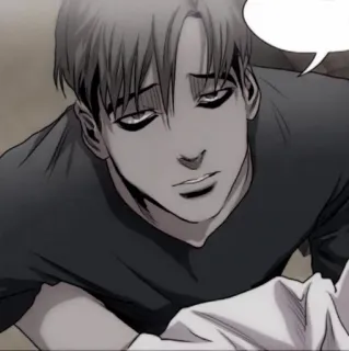 🗞 c43ac747 Yoon Bum Killing Stalking Manhwa, Mangá, Serial killer, Horror, Thriller, Stalking, Yoon Bum telegram sticker