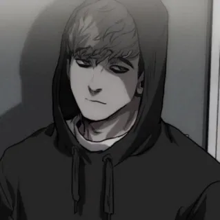 🗞 cc673245 Yoon Bum Killing Stalking Anime, Mangá, Webtoon, Killing Stalking, Yoon Bum telegram sticker