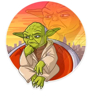 Master Yoda whatsapp stickers