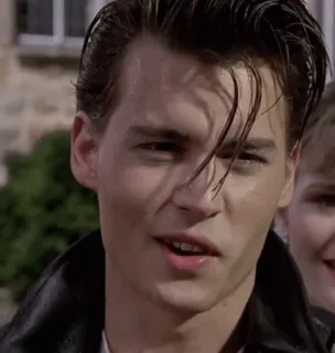 🎱 966ba361 Johnny Depp, actor, portrait, celebrity telegram sticker