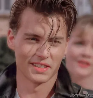 🎱 d9c4cbf3 Johnny Depp actor, portrait, celebrity, man telegram sticker