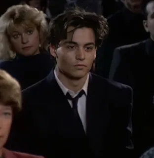 🎱 f0c29164 Johnny Depp, young, actor, portrait, celebrity telegram sticker