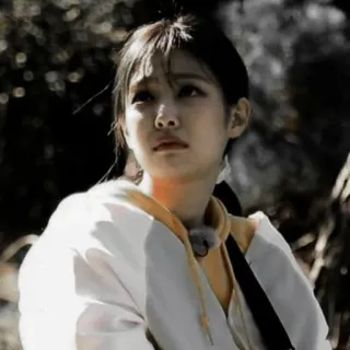 🍒 714fe376 retrato, mujer, asiática, chica, persona telegram sticker