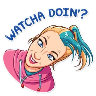Jenna Marbles whatsapp stickers
