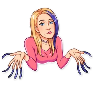 🤷‍♀️ e95cf227 ผู้หญิง, การ์ตูน, ภาพเหมือน, สีหน้า, เฉยเมย, ไม่แน่ใจ telegram sticker