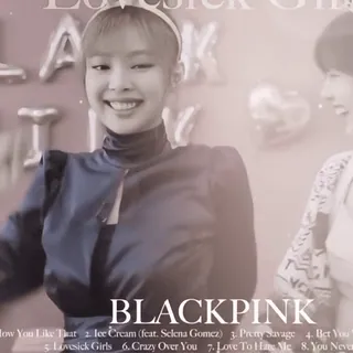 ⏳ 73c52cd8 BLACKPINK
How You Like That
Lovesick Girls música, pop, banda, portada de álbum, BLACKPINK telegram sticker