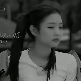 🕷 9beeb5cf MUL-MI 지? 韩语, 女孩, 搞笑, 反应, 表情包, 问题 telegram sticker