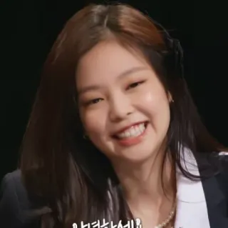 🌷 9b92f00e 안녕하세요 orang, wanita, tersenyum, korea telegram sticker