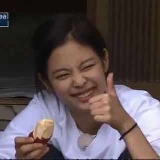 🌷 f95349c4 Jennie Kim kpop, blackpink, jennie, jempol, penyanyi, selebriti telegram sticker