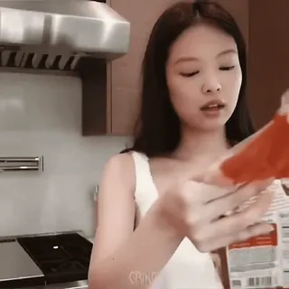 👻 45d700d5 CRINGE cringe, woman, person, kitchen, cooking whatsapp sticker