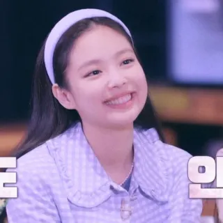 🎡 e410388b 인 Korea, Wanita, Senyum, Bando, Potret telegram sticker