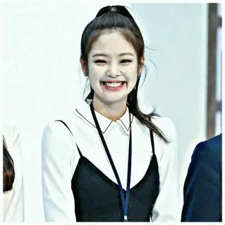 😁 0a2347ca lächelnd, Frau, Porträt, Person, Promi telegram sticker