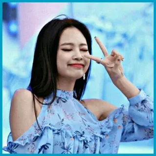 ✌️ 482bfb8e Frau, Person, Porträt, Asiatin, Koreanerin, Sängerin telegram sticker