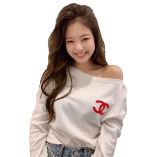 😁 6c7de348 Jennie Kim K-Pop, Sänger, Jennie, Blackpink telegram sticker