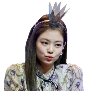 😚 f85cb5a2 Jennie kpop, sänger, jennie, blackpink, krone telegram sticker
