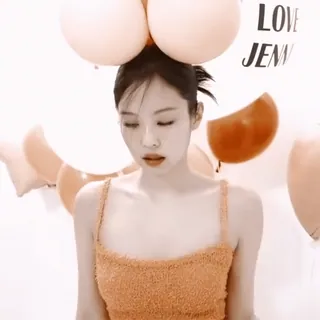 🎂 5dfeb9cf LOVE JENNI kpop, ballons, jenni, geburtstag telegram sticker