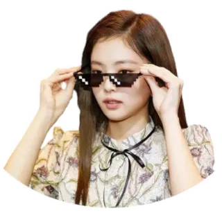 Jennie Kim @Stickersey whatsapp stickers