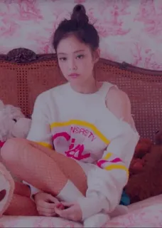 😐 3e0d85ab VNSHRTY wanita, sweater, mode, korea, kecantikan, gadis, pose telegram sticker