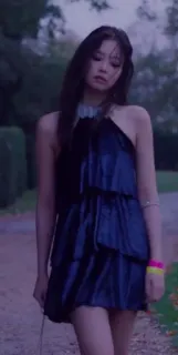 😞 80aef6f2 wanita, gaun, mode, gaya, gadis, malam telegram sticker