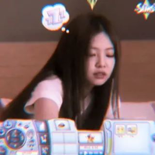 ↷🍥 ˖ ꒰ @GLCSSICY as Jennie ꒱ telegram stickers