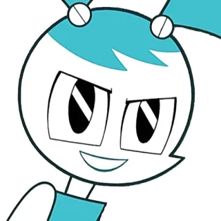 😈 386c2a1d Jenny Wakeman My Life as a Teenage Robot Dibujo animado, Robot, Personaje, Animado, Jenny Wakeman, Robot adolescente telegram sticker