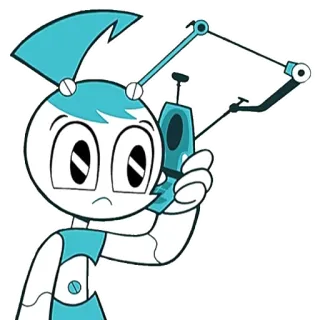 🗼 cfca6b64 Jenny Wakeman My Life as a Teenage Robot Dibujos animados, Robot, Adolescente, Jenny Wakeman, La robot adolescente, Nickelodeon telegram sticker