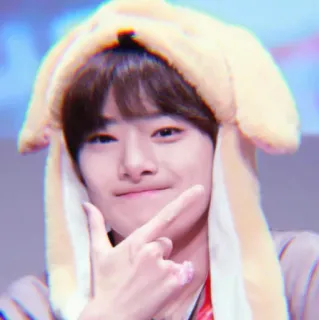 🌱 614e878d kpop, idol, słodki, osoba, gest telegram sticker