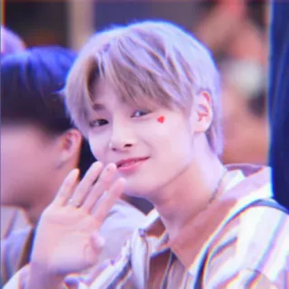 🌱 648cd212 osoba, mężczyzna, serce, ręka, machanie telegram sticker